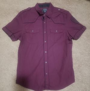 Guess button down